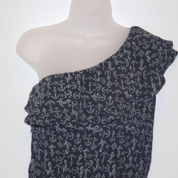 Collective Concepts One Shoulder Mini Dress Women Size Medium - Picture 2 of 10